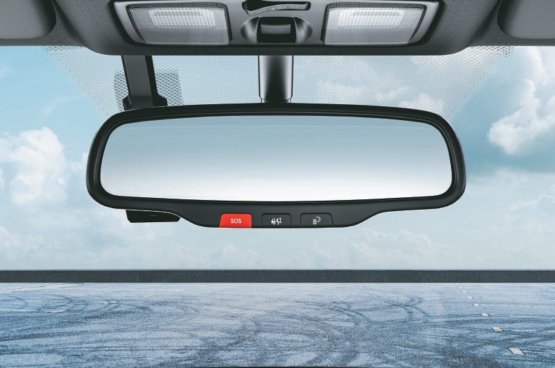Electrochromic-inside-rear-view-mirror