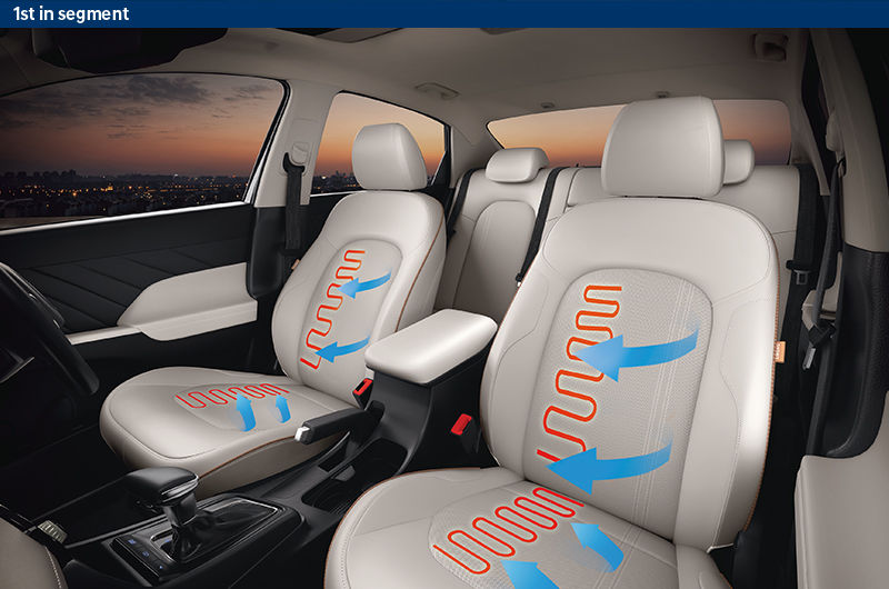 Front-ventilated-heated-seats