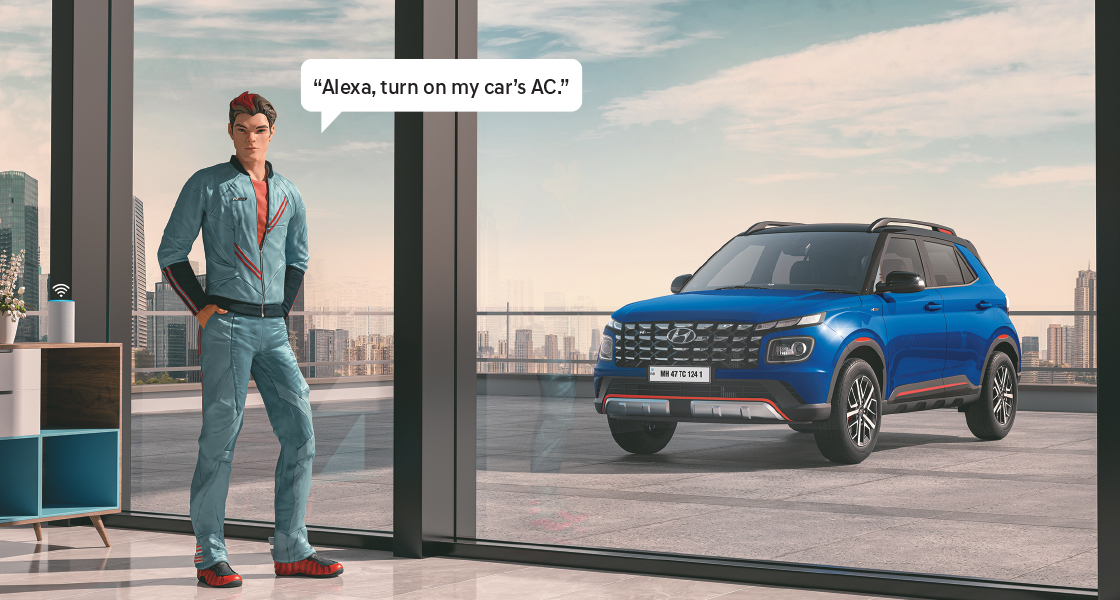 Home to car (H2C) with Alexa *