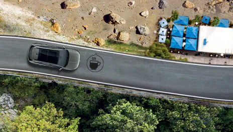 Get tired while driving? DAW will detect and alert you if your attention level is low while driving and suggest you to take a break.