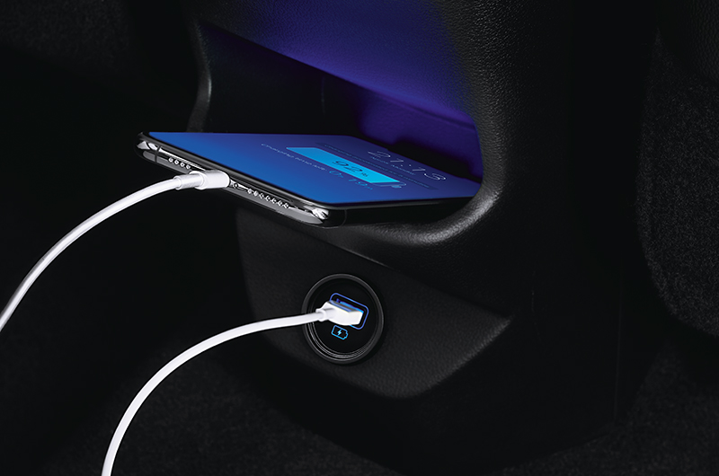 This adds to the convenience of rear passengers