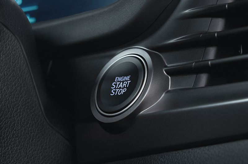 Hi-tech and convenient push button enables start and stop of the car with just a simple touch and Smart key enables the owner to get inside the car with the press of a button on the door handles