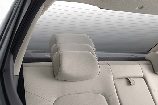 It provides added comfort to the Rear seat passengers of different body size