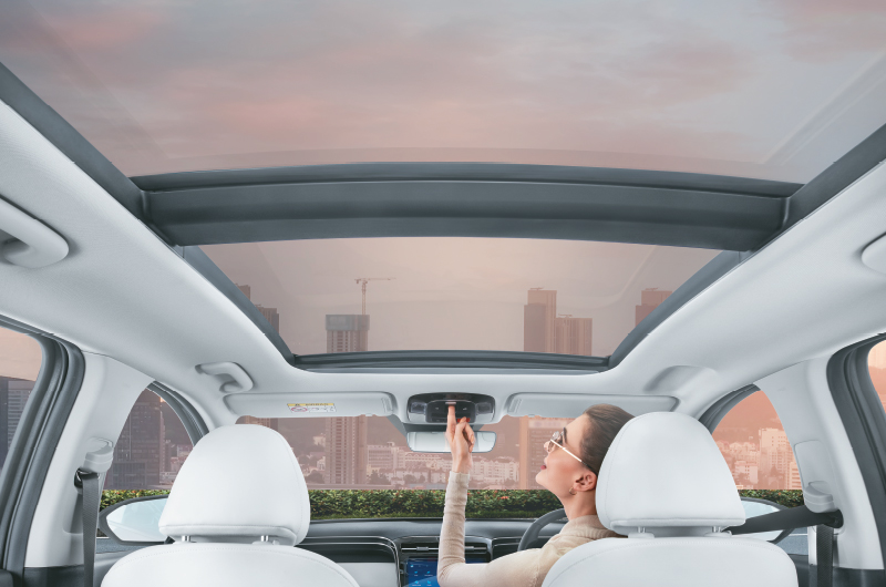 Panoramic sunroof