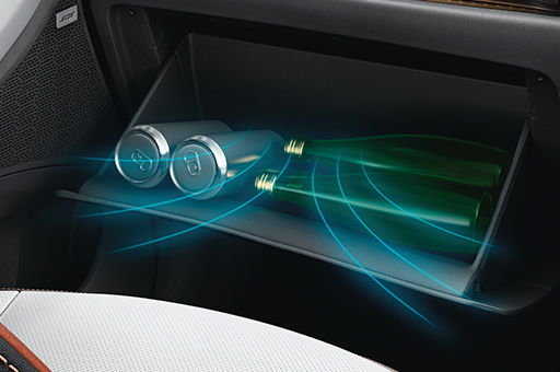 Cooled-glove-box
